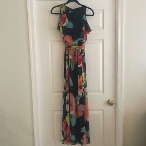 Floral maxi dress